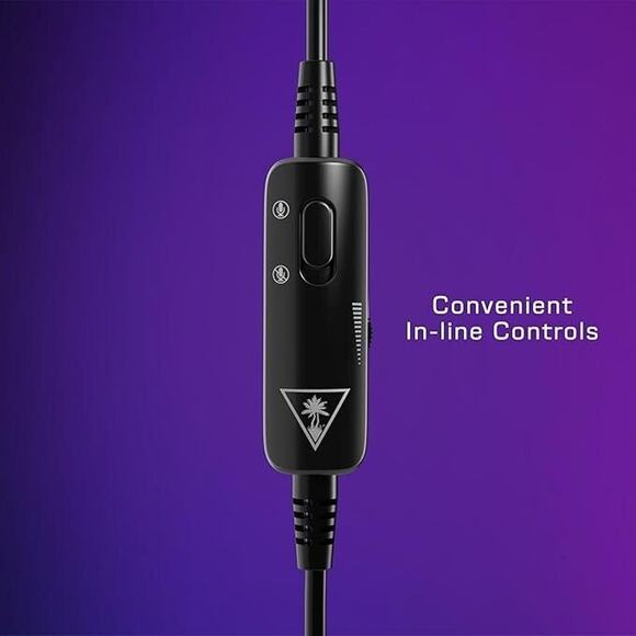 Turtle Beach Recon 50 Wired Gaming Headset - 40mm Speakers, & In-line Controls - Picture 4 of 5